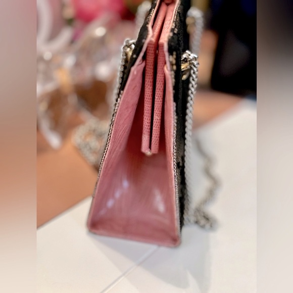 Rare Vintage Pink Lace Valentino Garavani Bag - Picture 5 of 11